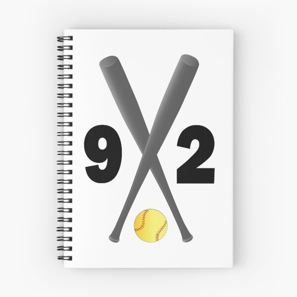 Item preview, Softball number 92 - ninety two with bats and ball designed and sold by AllShirts21.