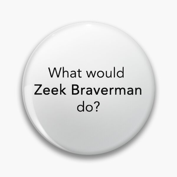 Item preview, ¿Qué haría Zeek Braverman? designed and sold by rukhimonster.