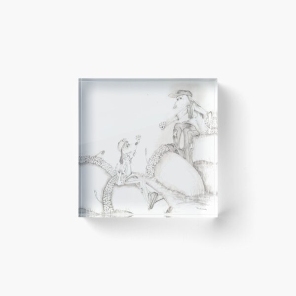Untitled #20 by Timothy Jarrard Acrylic Block