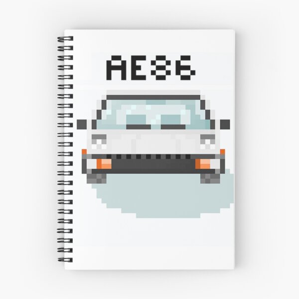 Item preview, AE86 Pixel Art White - Initial D designed and sold by Marshmalloww.