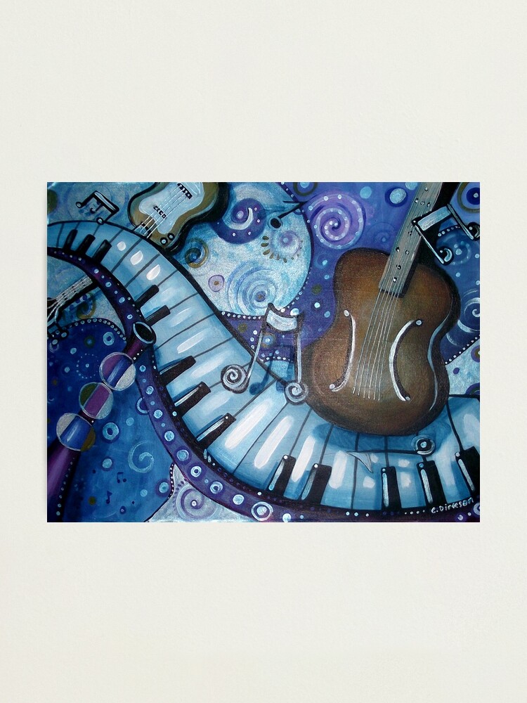 Alternate view of Rhapsody in Blue Photographic Print