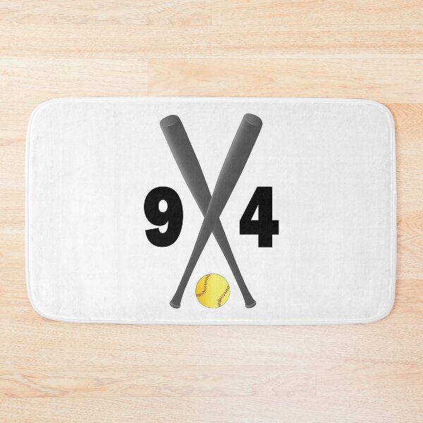 Item preview, Softball number 94 - ninety four with bats and ball designed and sold by AllShirts21.