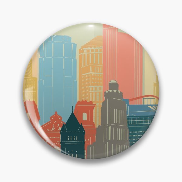 Item preview, minneapolis skyline designed and sold by BekimART2.