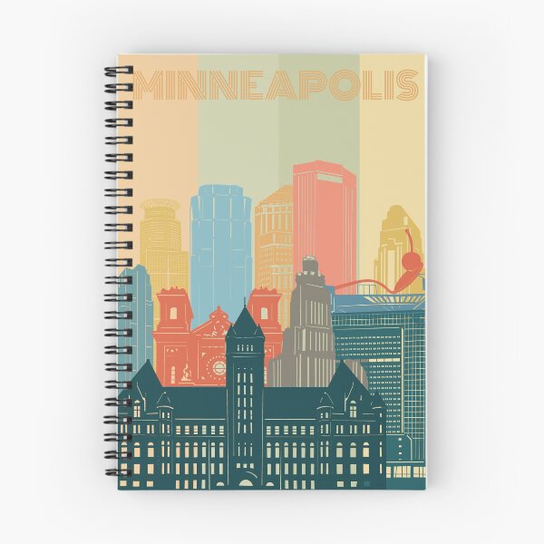 Item preview, minneapolis skyline designed and sold by BekimART2.