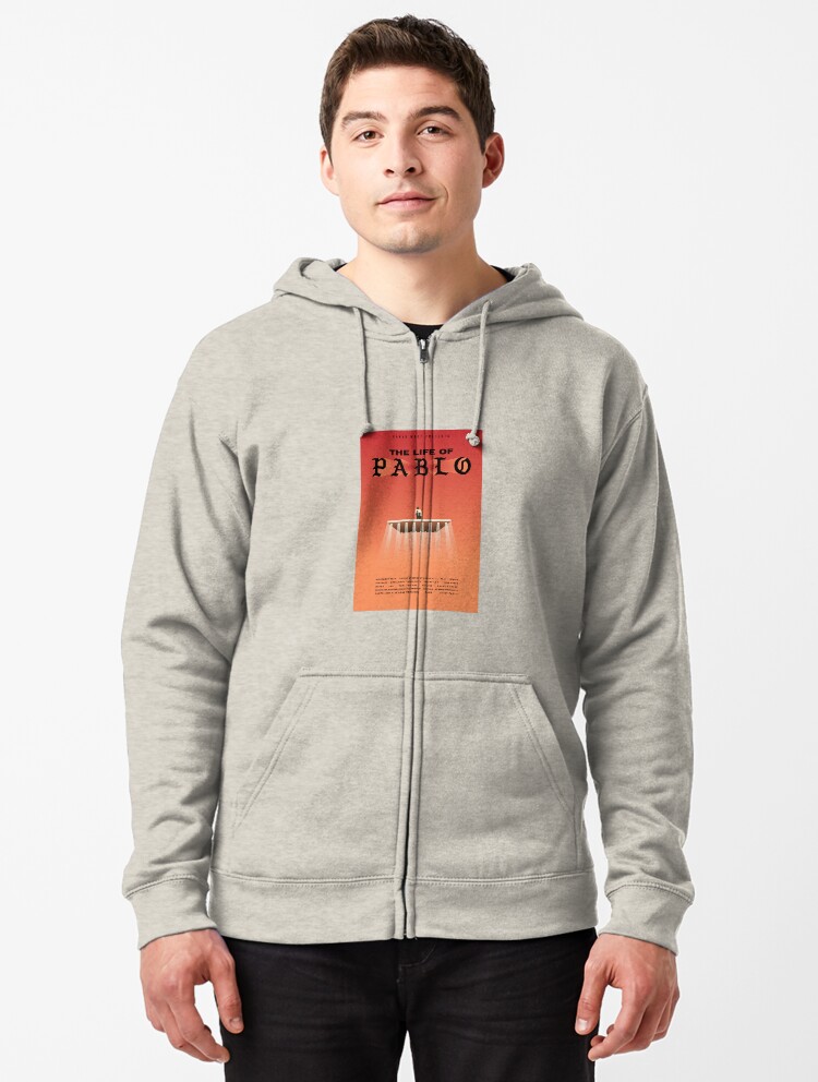 life of pablo hoodie orange