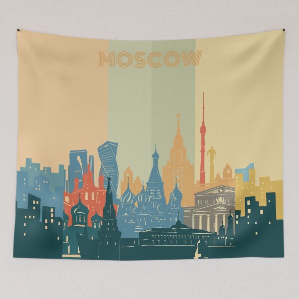 Item preview, moscow skyline  designed and sold by BekimART2.