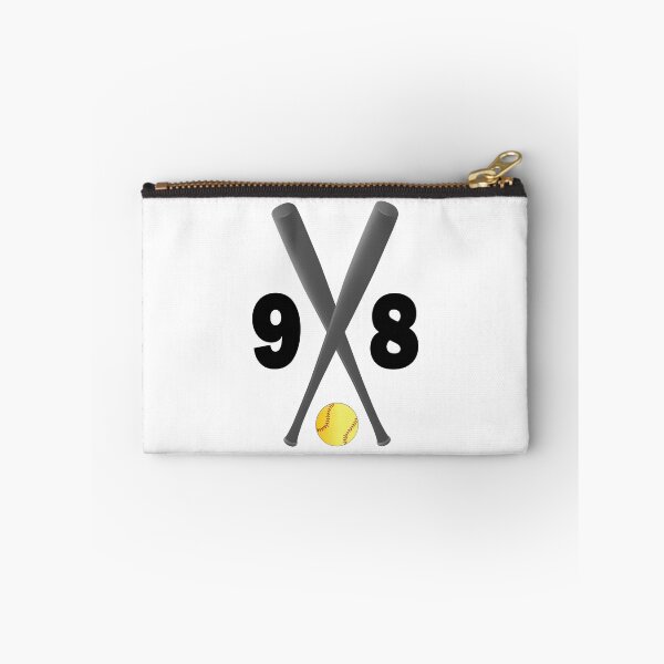 Item preview, Softball number 98 - ninety eight with bats and ball designed and sold by AllShirts21.