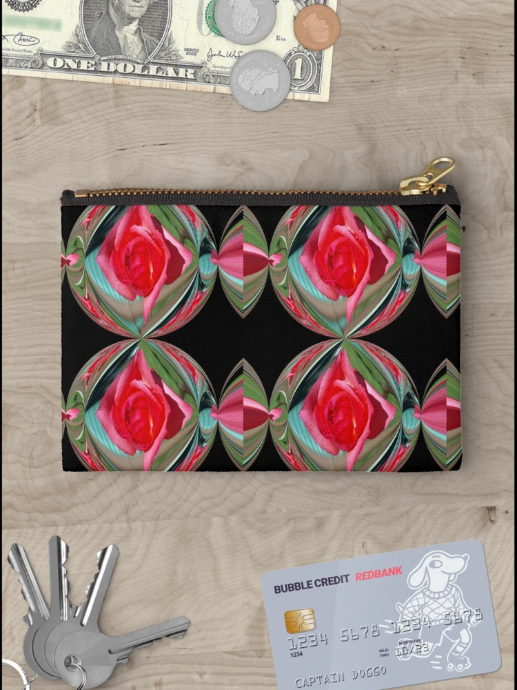 Thumbnail 3 of 4, Zipper Pouch, Rose Candy designed and sold by W E NIXON PHOTOGRAPHY.