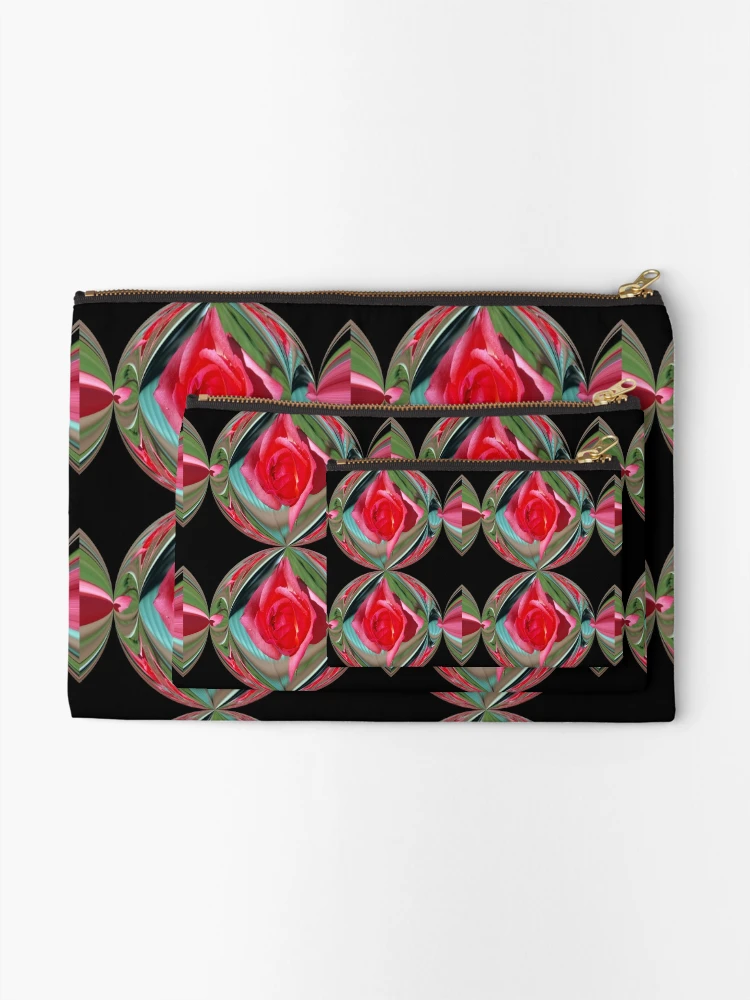 Thumbnail 2 of 4, Zipper Pouch, Rose Candy designed and sold by W E NIXON PHOTOGRAPHY.