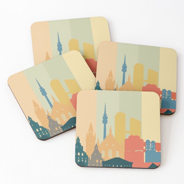 Item preview, munich skyline  designed and sold by BekimART2.