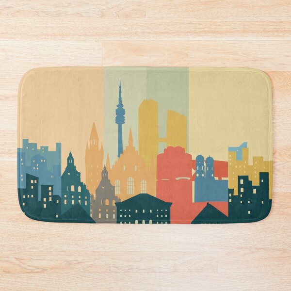 Item preview, munich skyline  designed and sold by BekimART2.