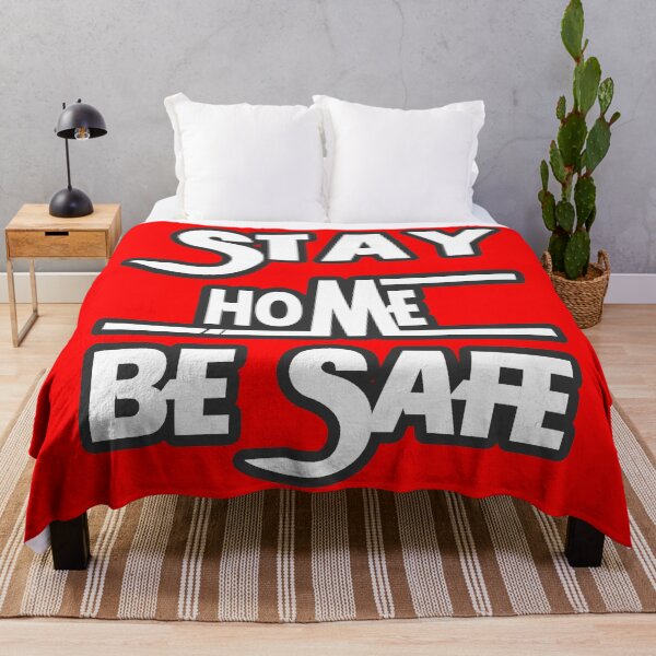 Item preview, Stay Home Be Safe #awareness #motivational designed and sold by RhondaVarner.