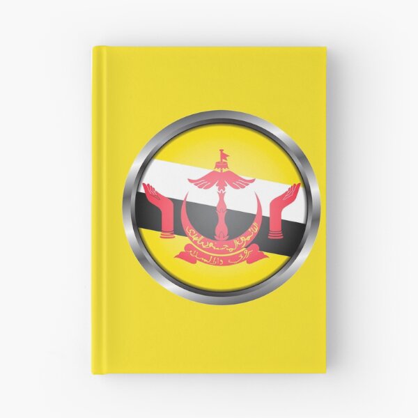 Item preview, Brunei Flag Metal Frame designed and sold by mattpanta.