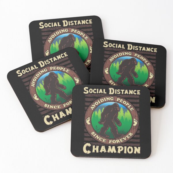Item preview, Social Distance Champion designed and sold by dustbrain.