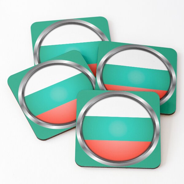 Item preview, Bulgaria Flag Metal Frame designed and sold by mattpanta.