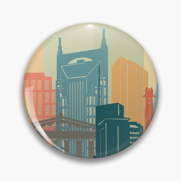 Item preview, nashville skyline designed and sold by BekimART2.