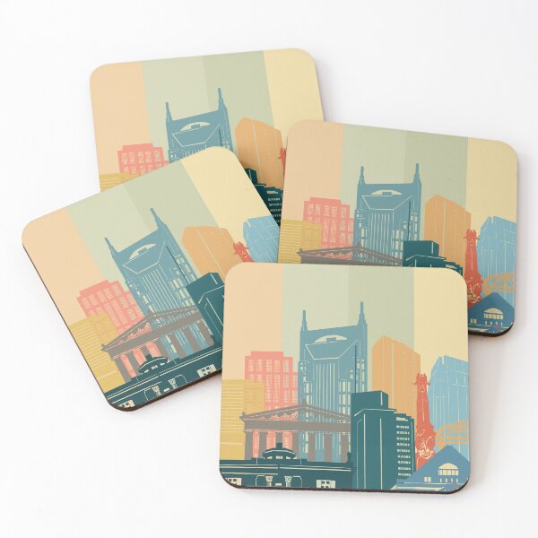 Item preview, nashville skyline designed and sold by BekimART2.
