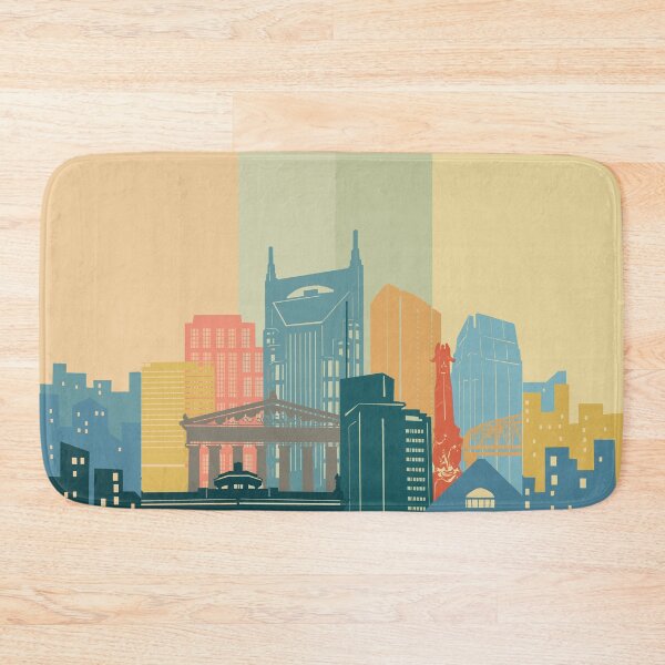 Item preview, nashville skyline designed and sold by BekimART2.
