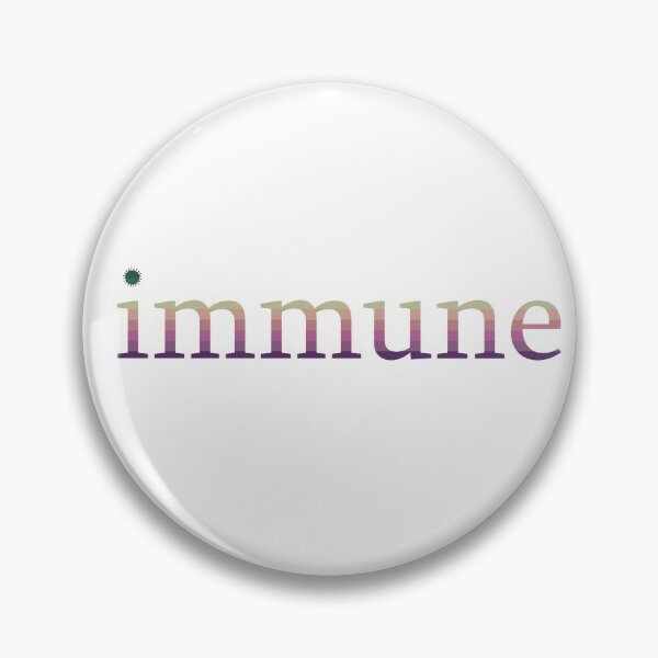 Item preview, Cured - I am immune designed and sold by NerdySherds.