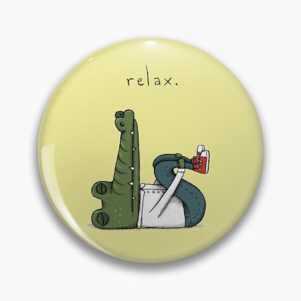 Item preview, Crocodile with anxiety designed and sold by agrapedesign.