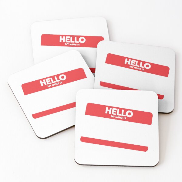 Item preview, Hello My Name Is designed and sold by Rocket-To-Pluto.