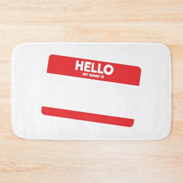 Item preview, Hello My Name Is designed and sold by Rocket-To-Pluto.