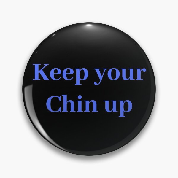 Item preview, Keep Your Chin Up - Blue designed and sold by ryanwfraser.