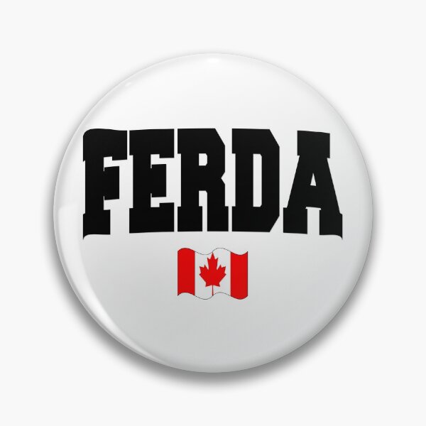 Artikelvorschau, Ferda mit kanadischer Flagge entworfen und verkauft von AllShirts21.
