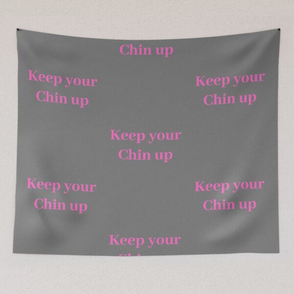 Item preview, Keep Your Chin Up - Pink designed and sold by ryanwfraser.
