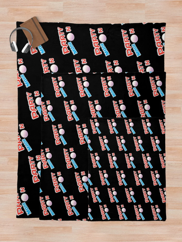 Thumbnail 5 of 6, Throw Blanket, Party time designed and sold by Rain Shop.
