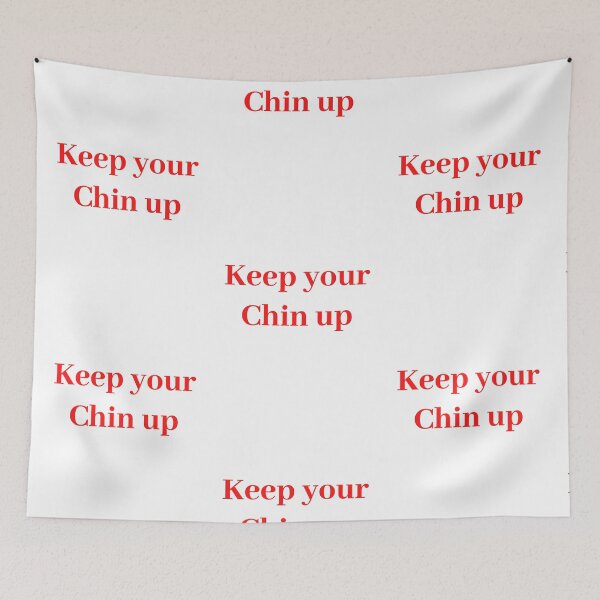 Item preview, Keep Your Chin Up - Red designed and sold by ryanwfraser.