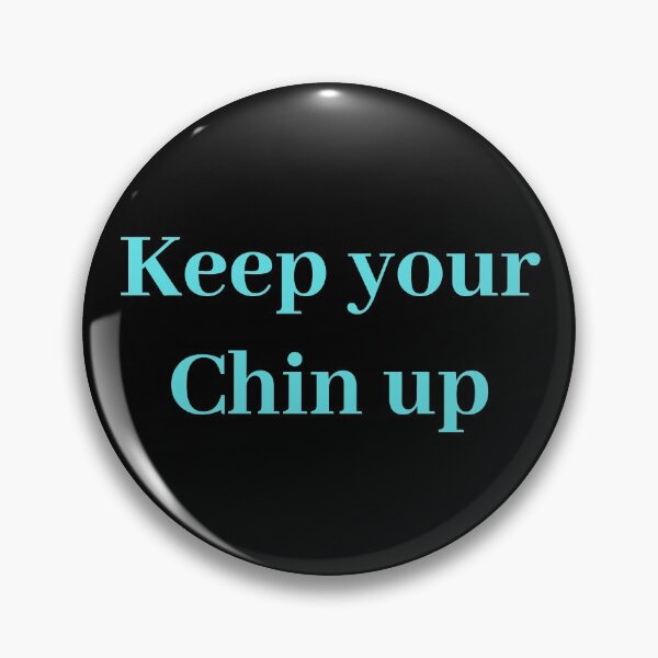 Item preview, Keep Your Chin Up - Turquoise designed and sold by ryanwfraser.