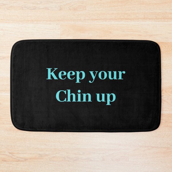 Item preview, Keep Your Chin Up - Turquoise designed and sold by ryanwfraser.