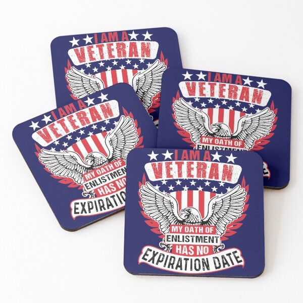 Item preview, I AM A VETERAN - MY OATH OF ENLISTMENT HAS NO EXPIRATION DATE designed and sold by creativeliberty.