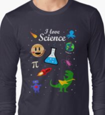I Love Science Long Sleeve T-Shirt