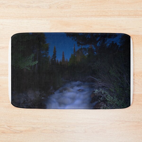 Item preview, Libby Creek at Night | Wyoming Mountains designed and sold by voz-captures.