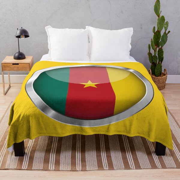 Item preview, Cameroon Flag Metal Frame designed and sold by mattpanta.