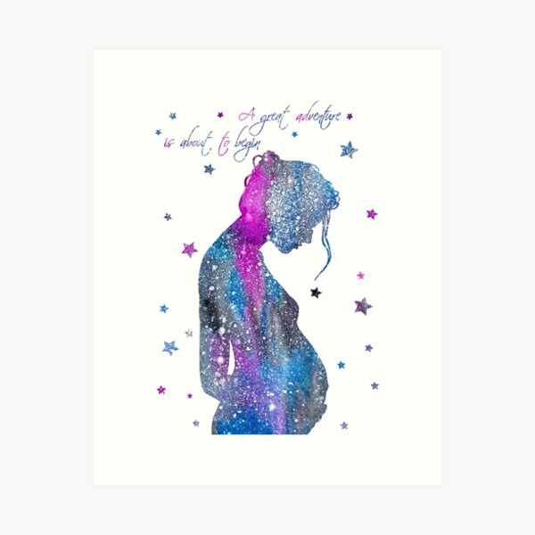 Item preview, Pregnancy, pregnant woman, watercolor pregnancy,  motherhood designed and sold by Rosaliartbook.
