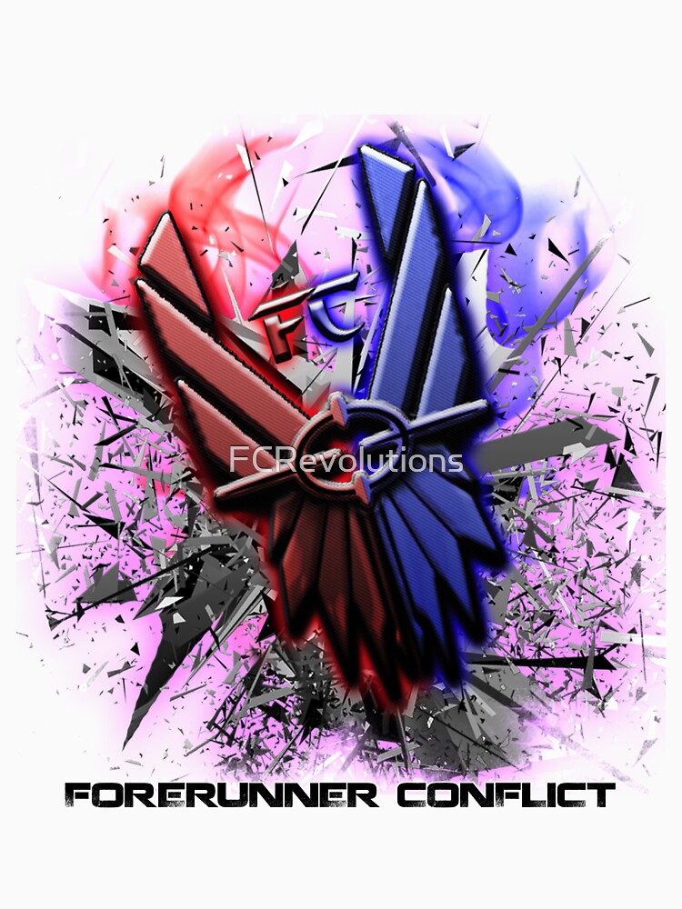 Thumbnail 7 of 7, Essential T-Shirt, Forerunner Conflict: Revolutions Logo (w/Text) designed and sold by FCRevolutions.