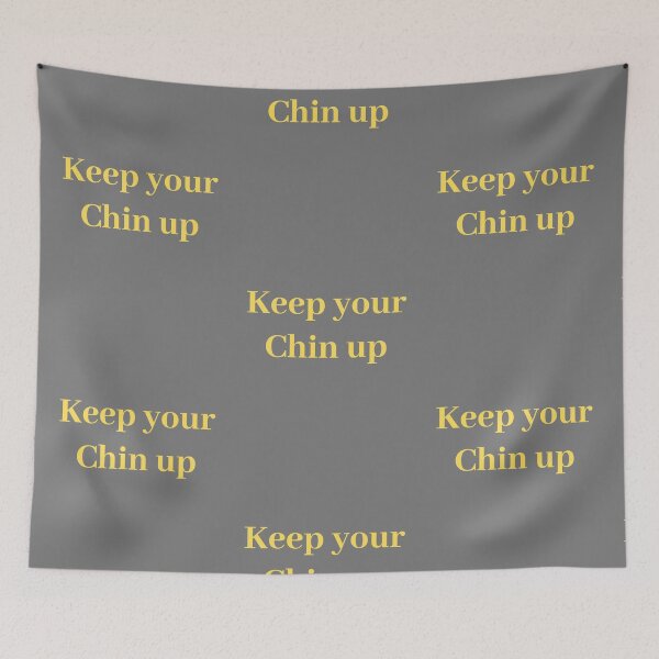 Item preview, Keep Your Chin Up - Yellow designed and sold by ryanwfraser.