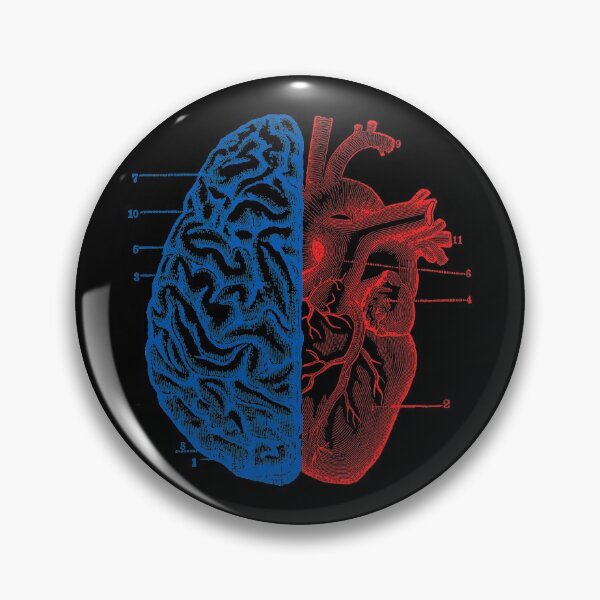 Item preview, Heart and Brain designed and sold by Tobe Fonseca®.