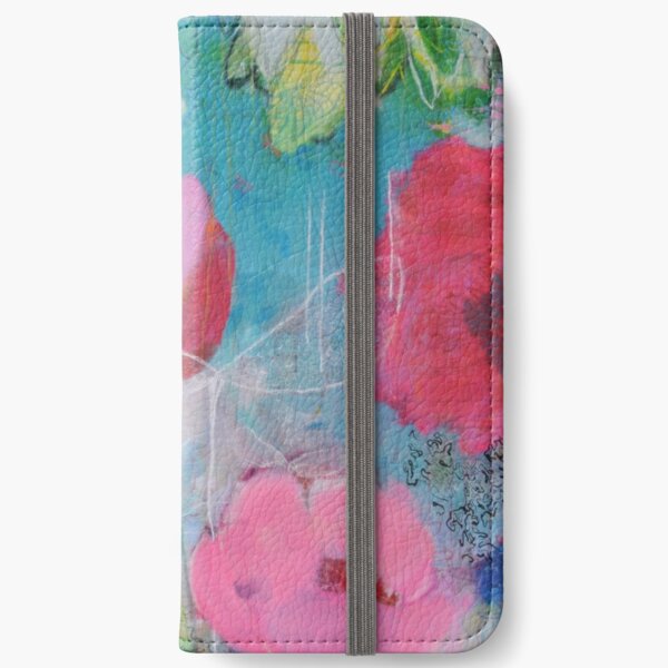 Pavlina Görner-Löw rose sky roses peonies pink turquoise flowers flowers zest for life birthday wedding garden iPhone Wallet