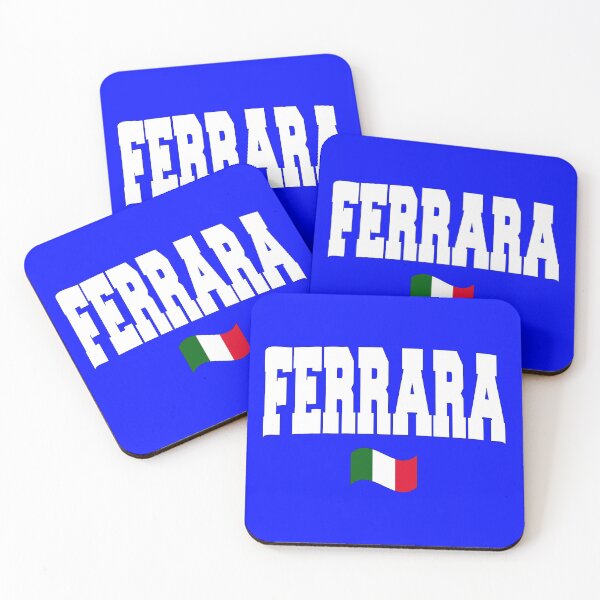 Item preview, Ferrara with Italy flag designed and sold by AllShirts21.