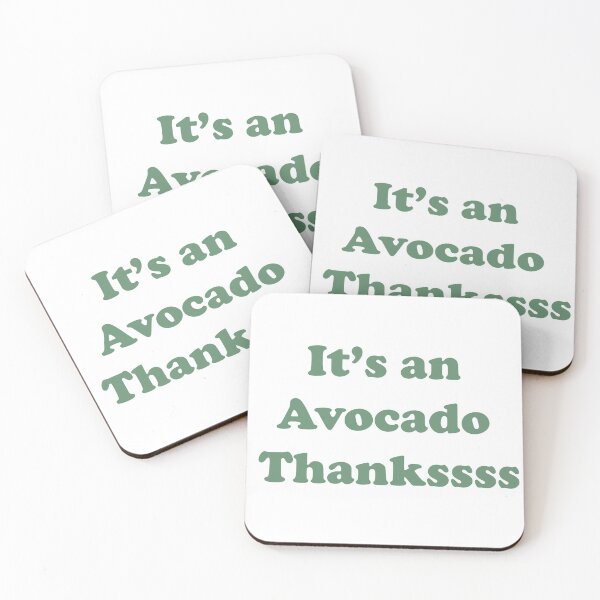 Item preview, It's an Avocado Thanks designed and sold by madigill.