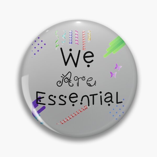 Item preview, We are essential, nurses, heathcare worker, laundry, therapy, doctors, CNA, RN, LPN, house keeping, maintenance. Essential designed and sold by Dwindell.