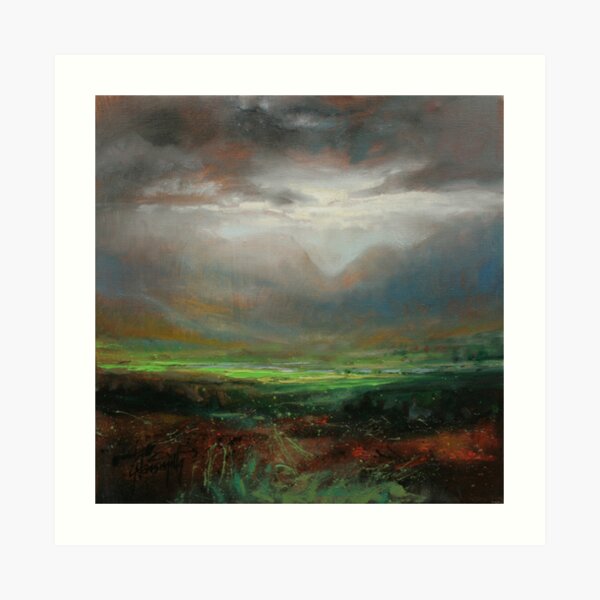 Glencoe Light Study Art Print