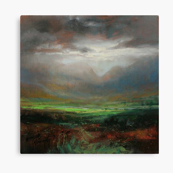 Glencoe Light Study Canvas Print