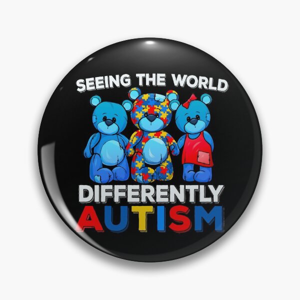 Item preview, Copy of Seeing The World Differently Autism Awareness Bears designed and sold by MerchK1ng.