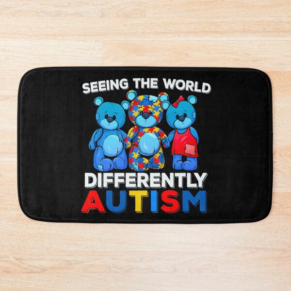 Item preview, Copy of Seeing The World Differently Autism Awareness Bears designed and sold by MerchK1ng.