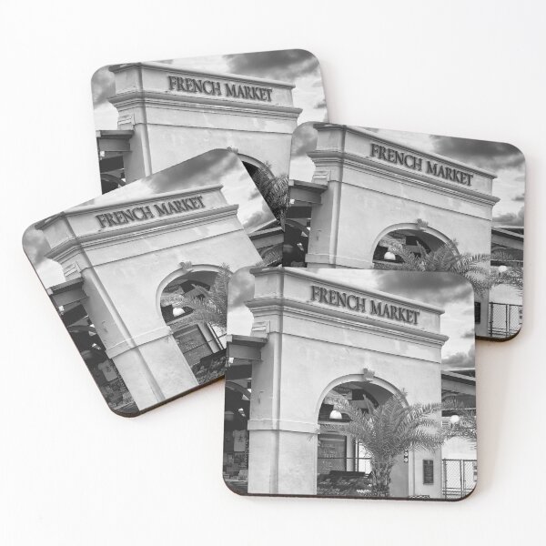 Item preview, French Market, NOLA B+W designed and sold by Gerard Fornarotto.